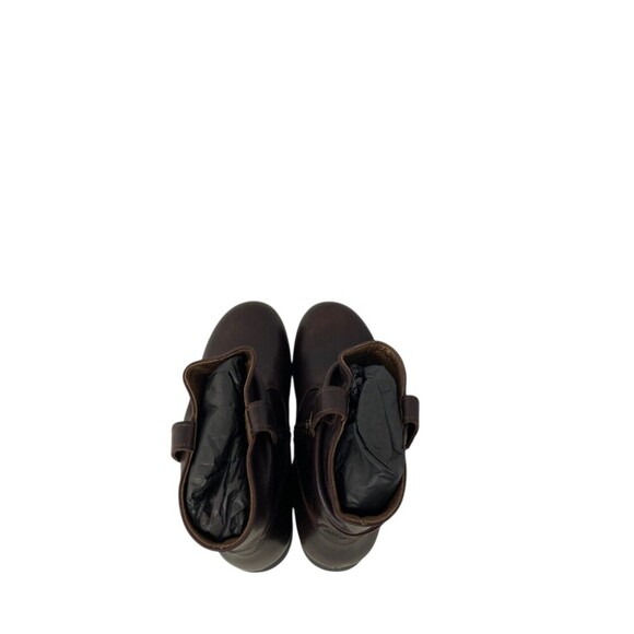 Birkenstock Leather Boots Women's Size 5 Sarnia Espresso Dark Brown NEW - Picture 5 of 11